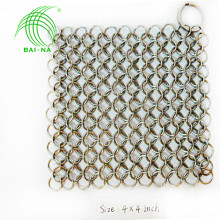 Alibaba China Supply Chain Mail Scrubber para hierro fundido / acero inoxidable cadena de correo